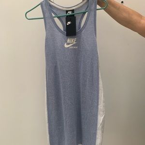 Nike light blue sport tank